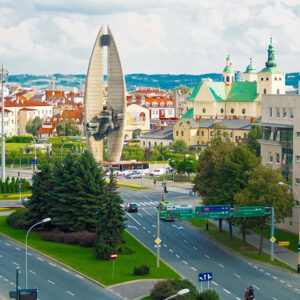 Transfer from Rzeszow to Krakow.