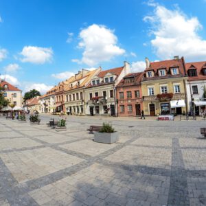 Transfer from Sandomierz to Krakow.